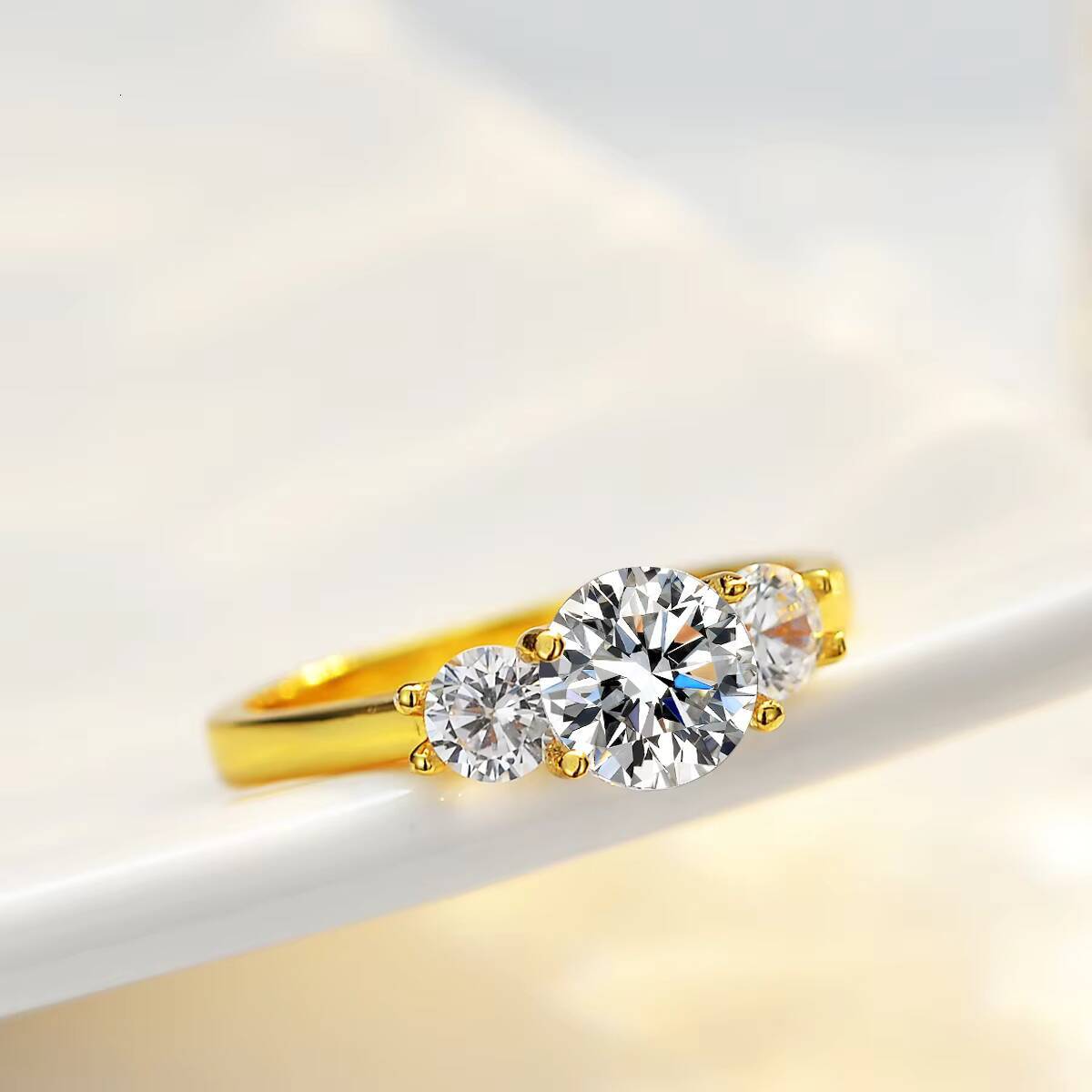 925 Sterling Silver Rings Moissanite Rings Women EngagementFine Engagement Moissanite Ring
