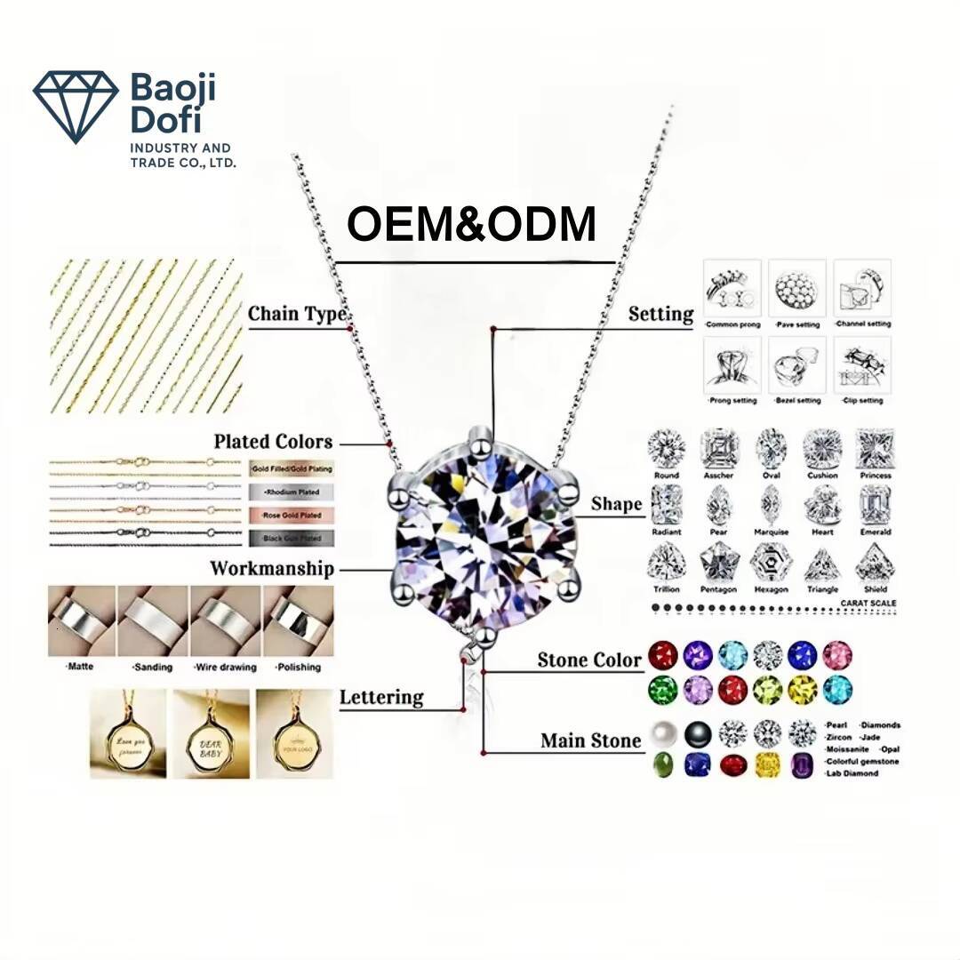 High Quality Moissanite Rings 1ct 2ct 3ct Oval Cut 925 Silver Moissanite Rings with GRA Certificate