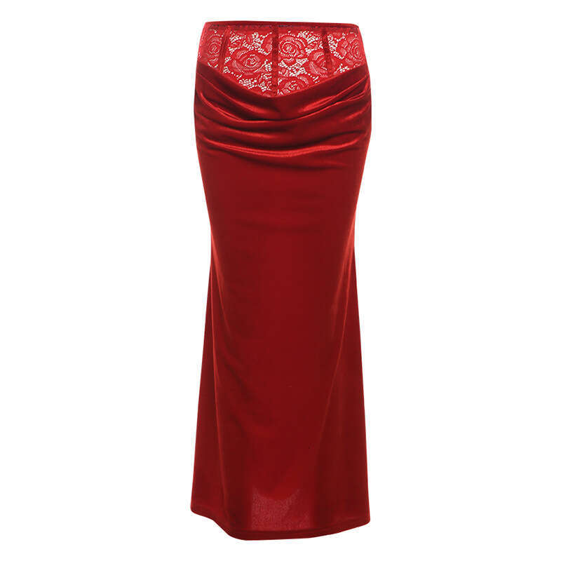 2024 Autumn New Women's Solid Color Slim Fit Camisole Fashion High Waist Skirt Set feb