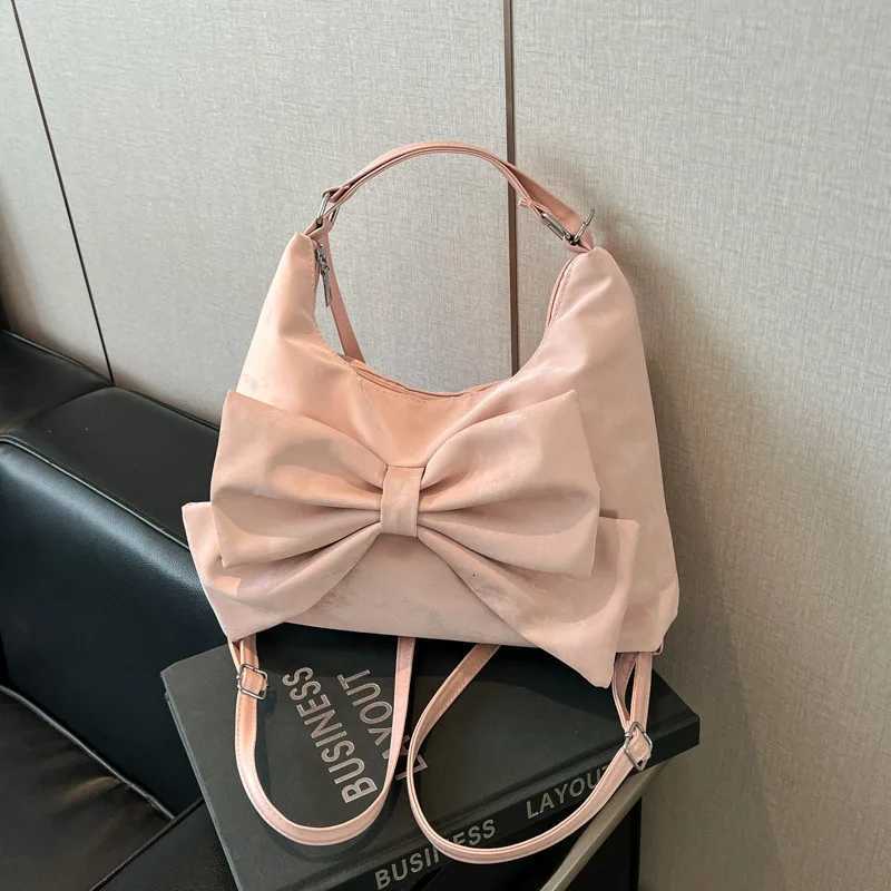 Sweet commuter underarm bag for women large capacity e bag multi-purpose student tote bag for class Y250725
