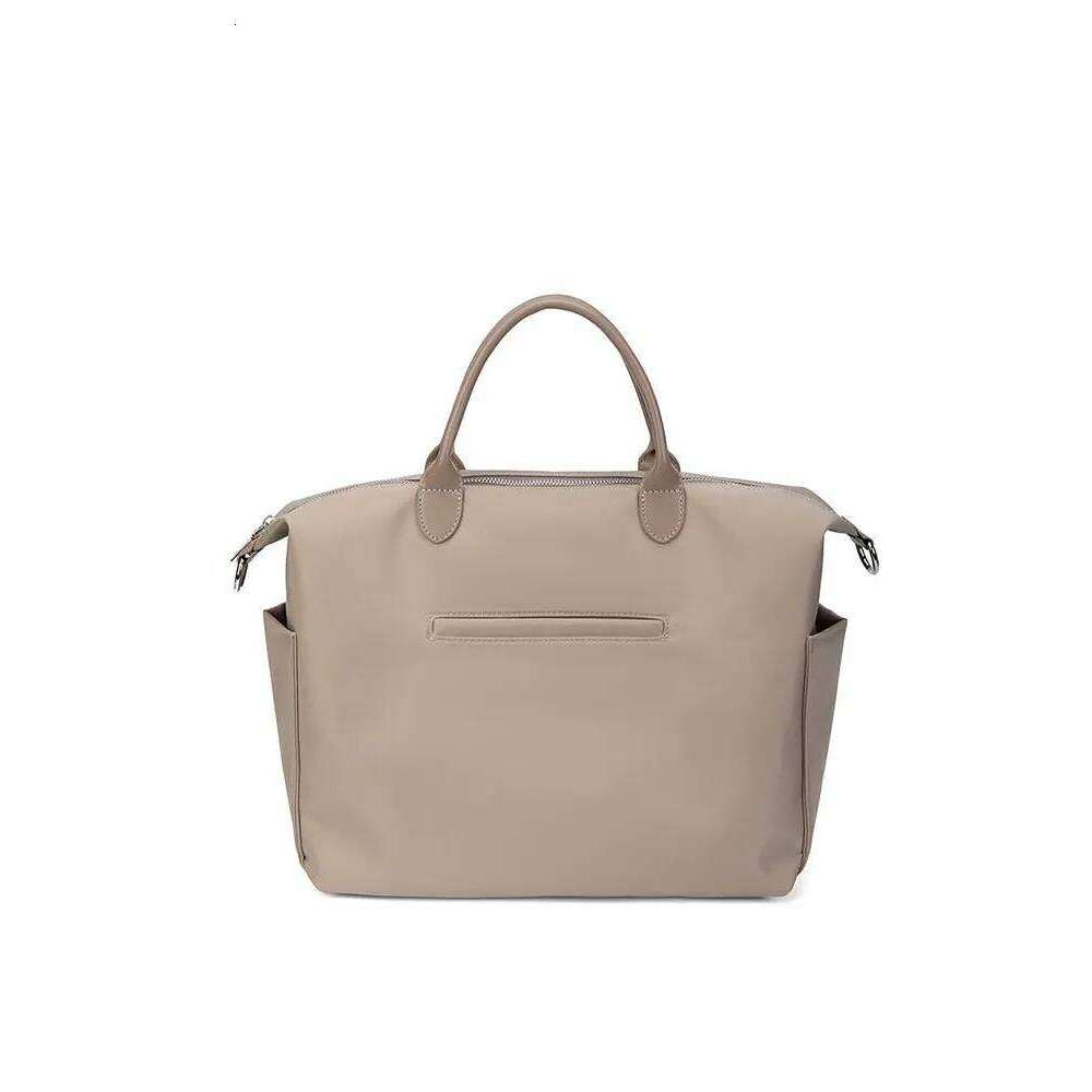 2025 New Ladies Handheld Tote Large Capaci Commuting Travel Ort Trip Busin Soft Ox Cloth Oulder Bag