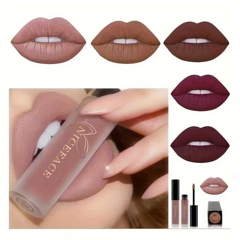 20 Colors Optional High Pigmented Matte Velvet Lip Glaze - Long-Lasting Smudge-Proof Non-Moisturizing Liquid Lipstick 1pcXJ250724