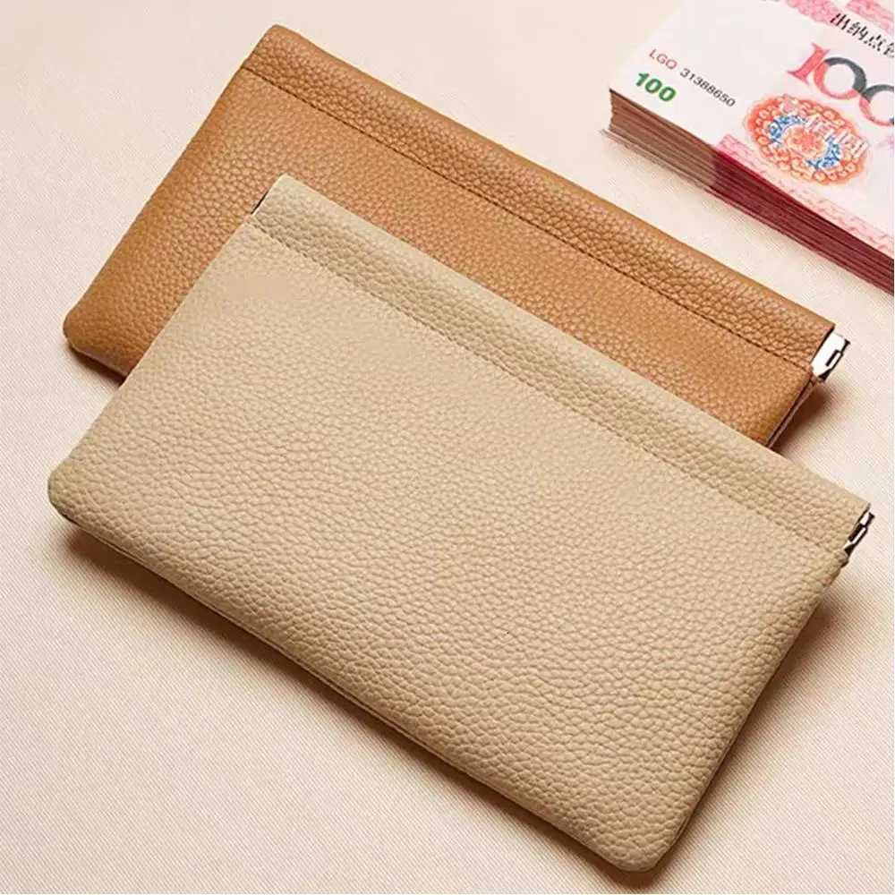 Hand-held Bag Cosmetic Bag Mobile Phone Bag Self-closing Large Capacity Simple Long Wallet Woman wallet Z250725