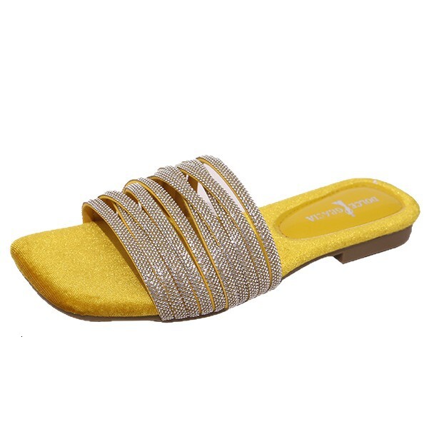 Ddmysports French Style Stunning Flat Sandals For Outdoor Wear Summer New High End Feel With Skirts Casual Beach Slippers Outdoor Shoes