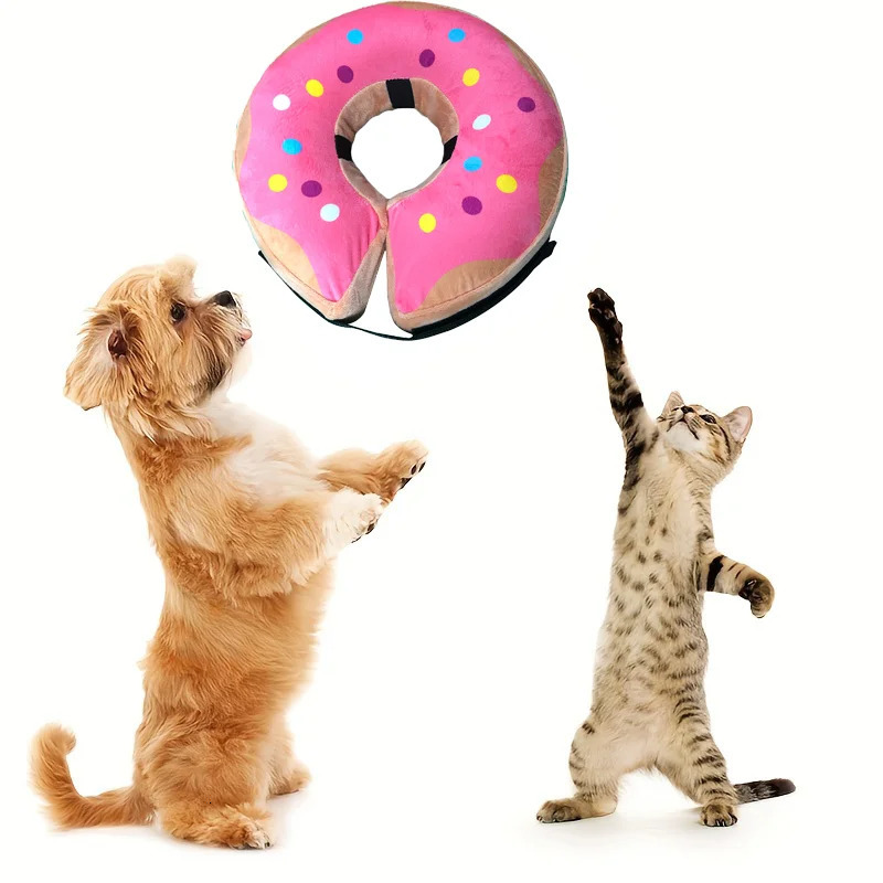 Inflatable Dog Cone Collar For Post-Surgery Recovery - Soft And Comfortable E-Collar For Large Medium And Small Dogs And Cats 250716