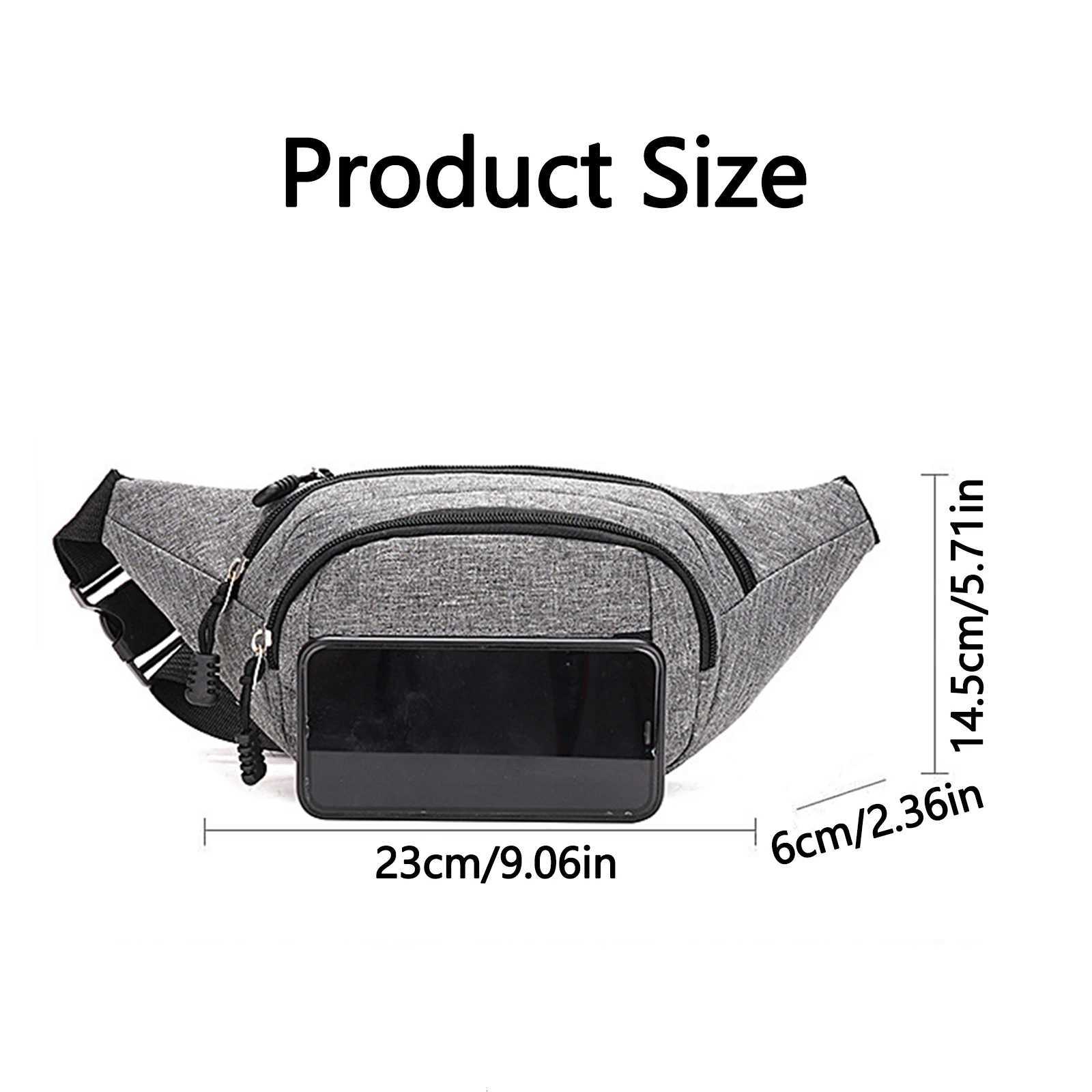 Mobile Waist Bag For Both Men And Women Multifunctional Large Capacity Anti-Splash Business Wear-resistant Structure SiteAZMT Y250724