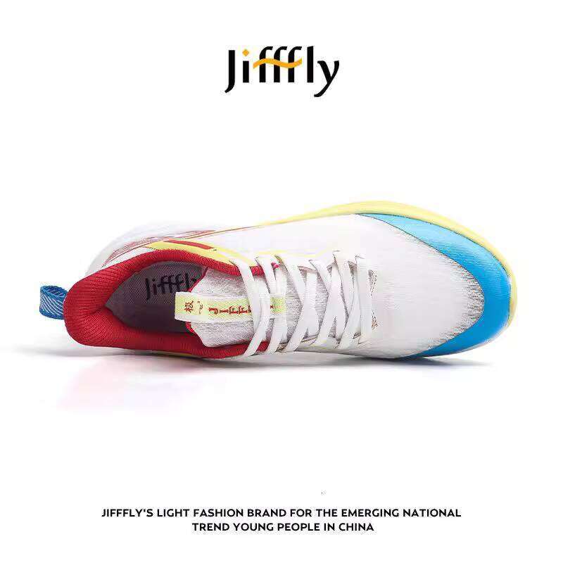 Jifffly Men's Sports 2025 Summer New Trendy Mesh Shock Absorption Lightweight Running Shoes for Men and Women