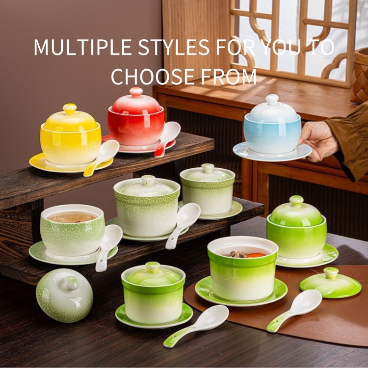 Durable Stewed Egg Bowl - Multi-Purpose Steaming Pot for Eggs