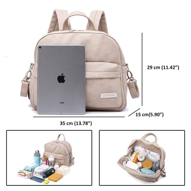Fashion Diaper Bag for born Baby Waterproof Lightweight Portable Mommy Backpack Quick Outing Nappy Changing Bag w250724