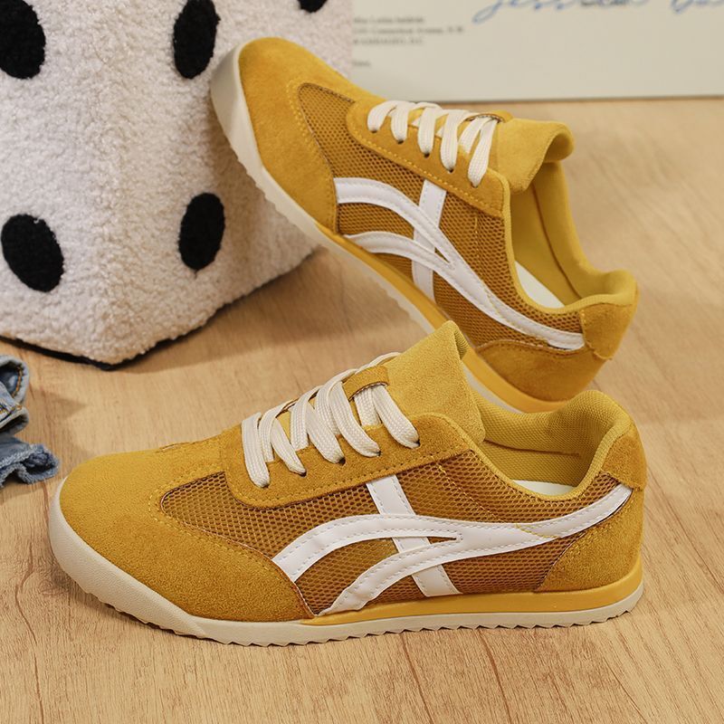 Breathable Mesh Flat German Training 2025 Women's Shoes Spring Summer New Korean Style Versatile Student Sports ddmythur