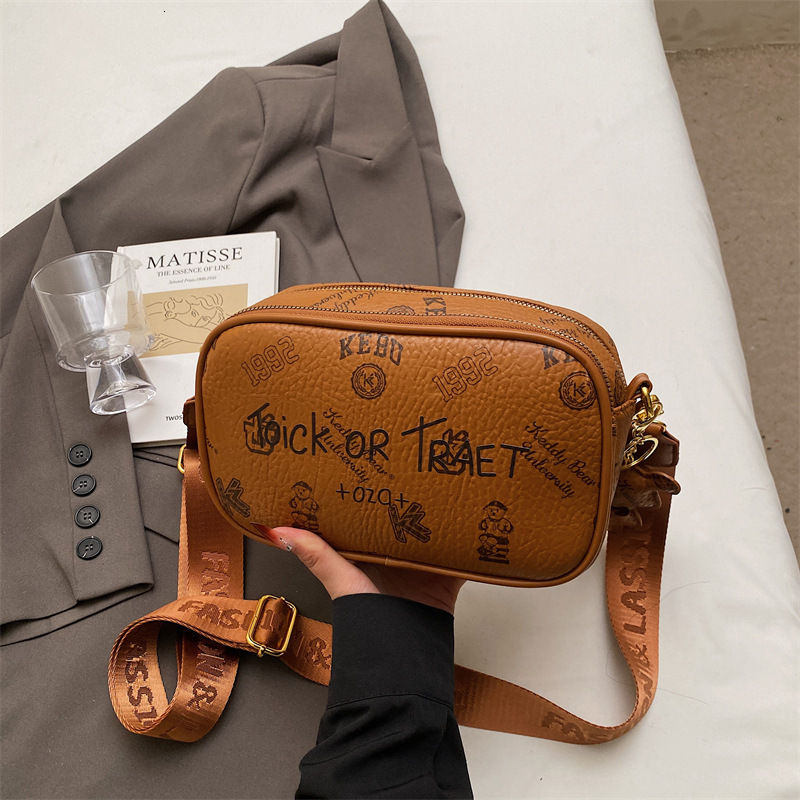 Luxury Brand Designer Bag 2025 New Luxury Backpack For Women Korean Style Trendy Fashion Student Crossbody Handbag Small Bag Korean Fashion Bag