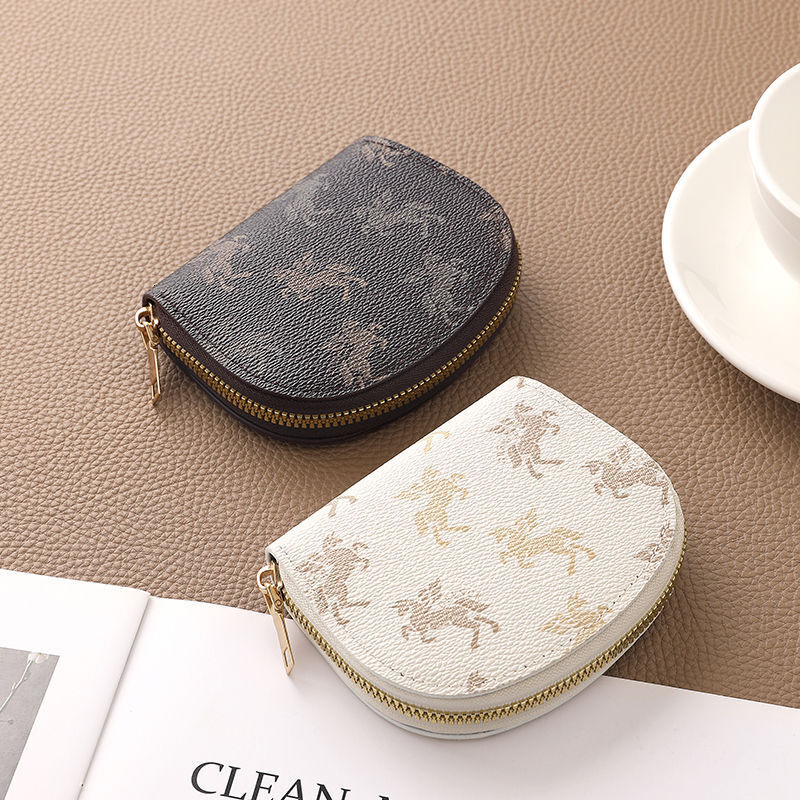Free Shipping Designer Luxury Women's Handbag Coin Card Holder Convenient Multi-functional ID Holder Unicorn Pattern Series New Fashion Wallet