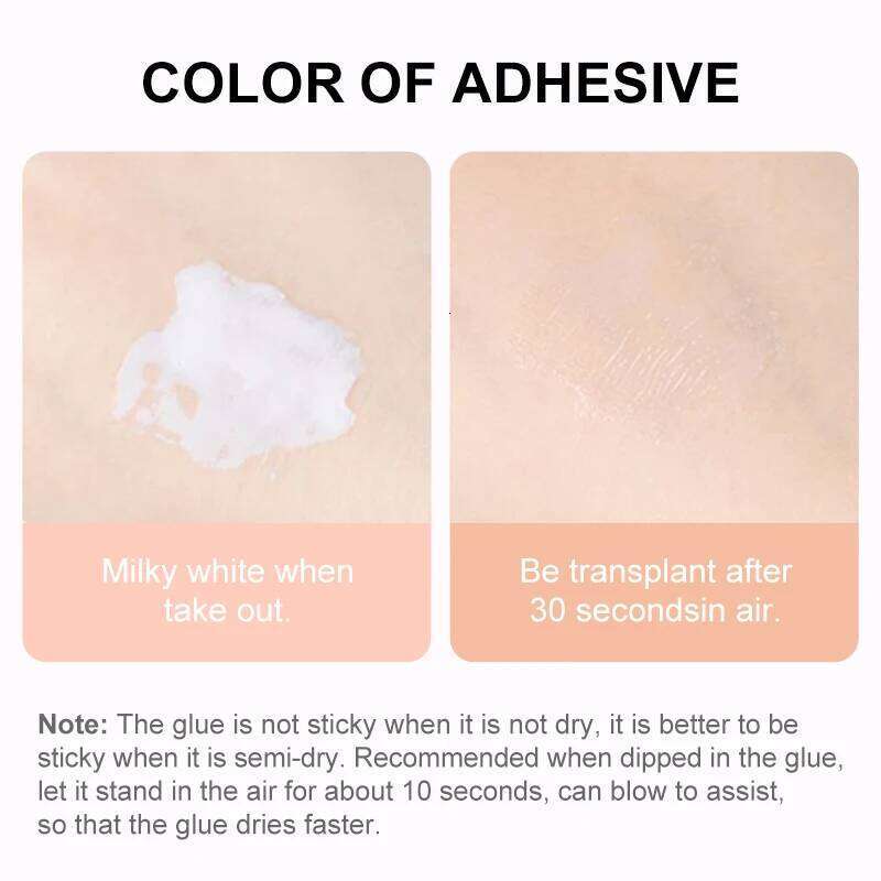 NATUHANA False Glue Waterproof Fast Dry Long Lasting Strong No Irritation Transparent Black Eyelash Primer Tools X250725