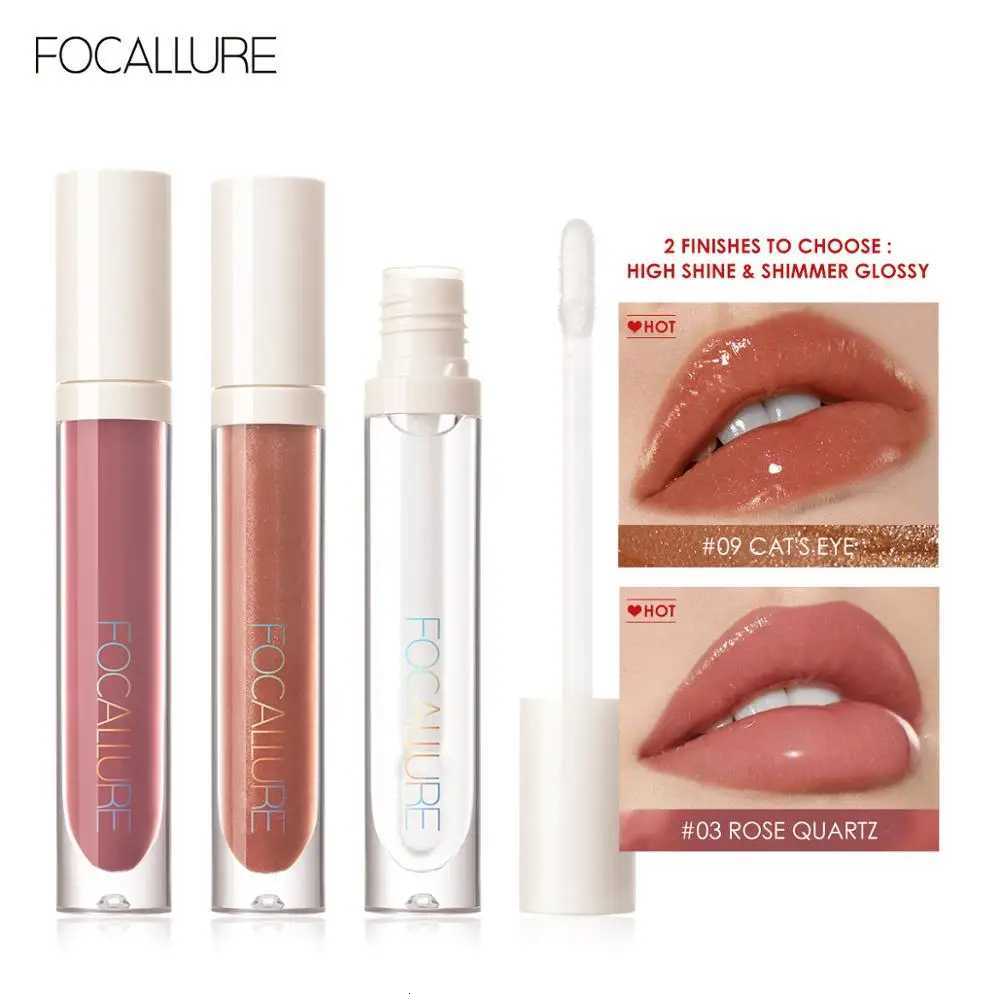 FOCALLURE PLUMPMAX Nourise Lip Glow Dewy Glossy Lip Care High Shine Not Sticky Refreshing Shimmer Lip Gloss Lips MakeupXJ250724