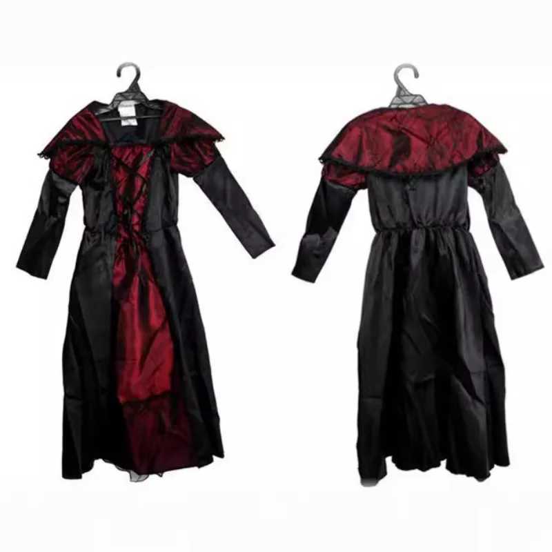 Halloween Vampire Costume for Baby Girls Princess Par Clothes Kids Cosplay Dress Children Masquerade Devil Ghost Stage Outfits Z250725