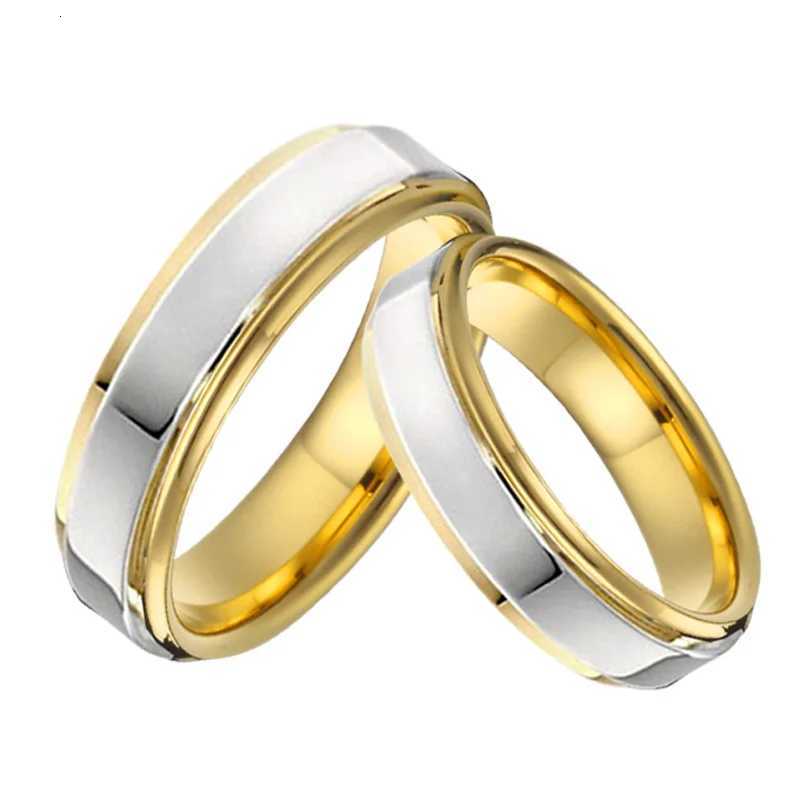 West Titanium Fashion Couple Wedding Ring from 5th to 15th in the United States W250417