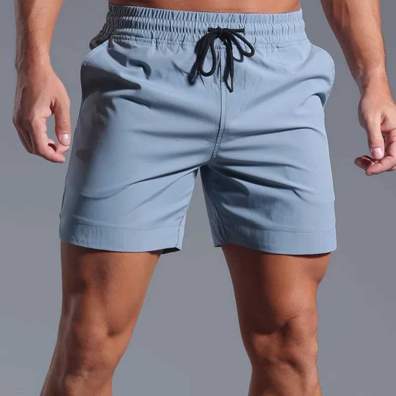 Summer Running Shorts Men Sportswear Elastic Chuidri Workout Training Male Short Pants Clothing Gym Fitness Sport Shorts Men W250724
