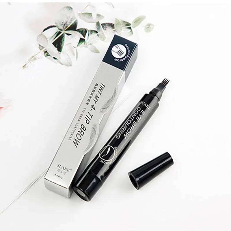 5 Colors Microblading Waterproof Liquid Pencil Long Lasting Eyebrow Pen 4 oints eyebrow pen Cosmetics X250725