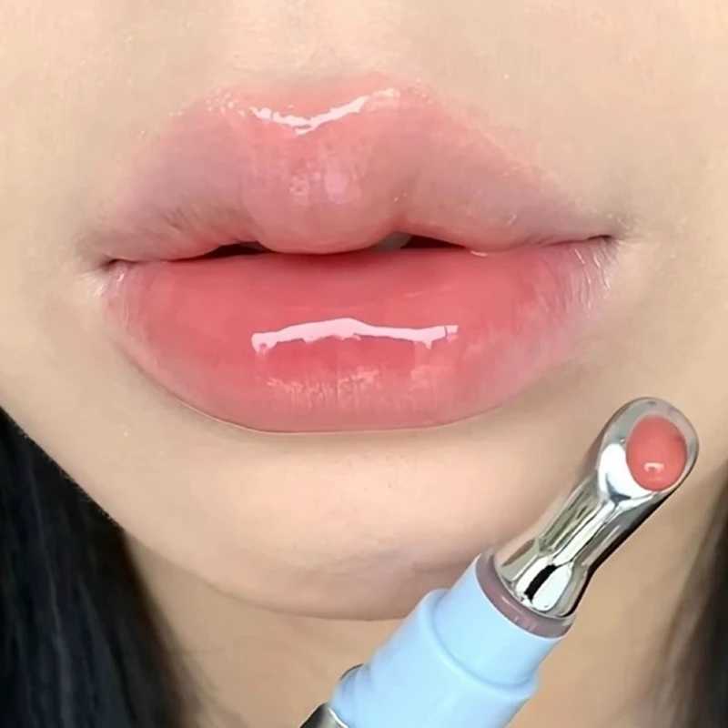 Cappuvini Mirror Water Gloss Jelly Lip Gloss Lasting Non Greasy Metal Ice Clear Glass Lip Tint Moisturize Lip Essence Oil MakeupXJ250724