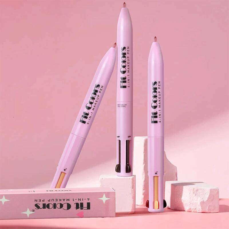 pen 4-in-1 Makeup Pen 4-in-4 Lip Liner Highlighter Eyebrow pencil X250725