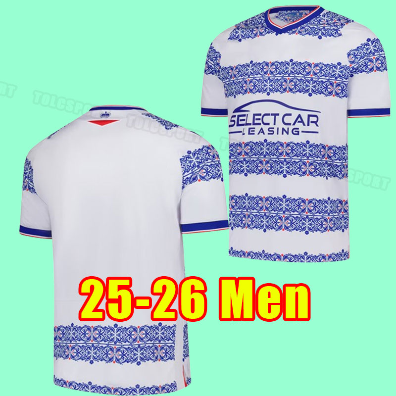 25 26 Reading fans version Republic 2025 2026 new adult soccer jerseys football shirts men sets uniform men and the kids kit FC HOME