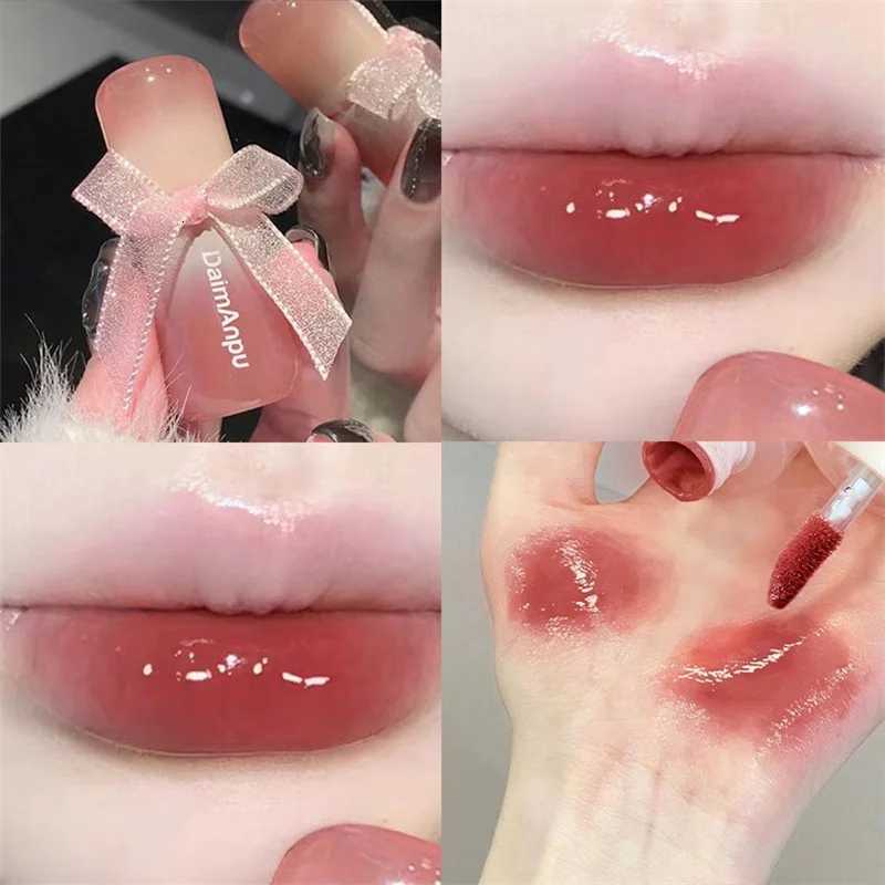 Bow Tie Moisturizing Water Lip Gloss Crystal Jelly Mirror Lips Honey Lip Lines Desalination Tender Repair Lip Gloss Lips CareXJ250724