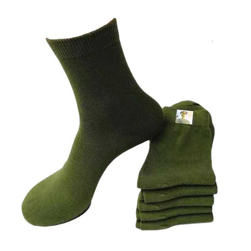 3 Pairs Men Socks Vintage Durable Wear-resistant Practical Solid Color Male Sock Mature High Quality Army Green Male Sock Socks X250725