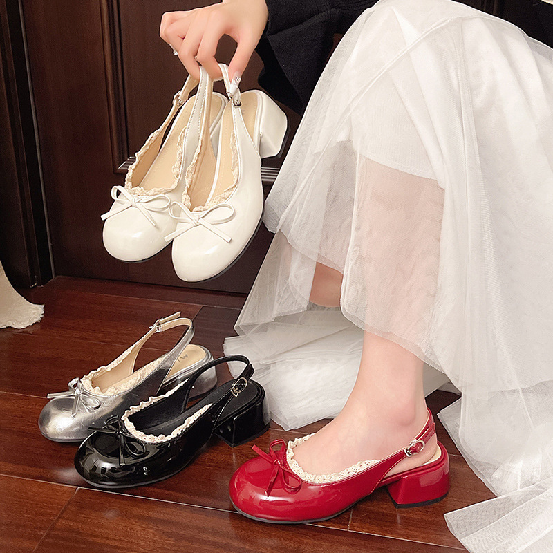 Ddmysports French Stunning Fairy Style Women S New Summer Dress Shoes With Thick Heels And Platform Closed Toe Roman Sandals Outdoor Shoes