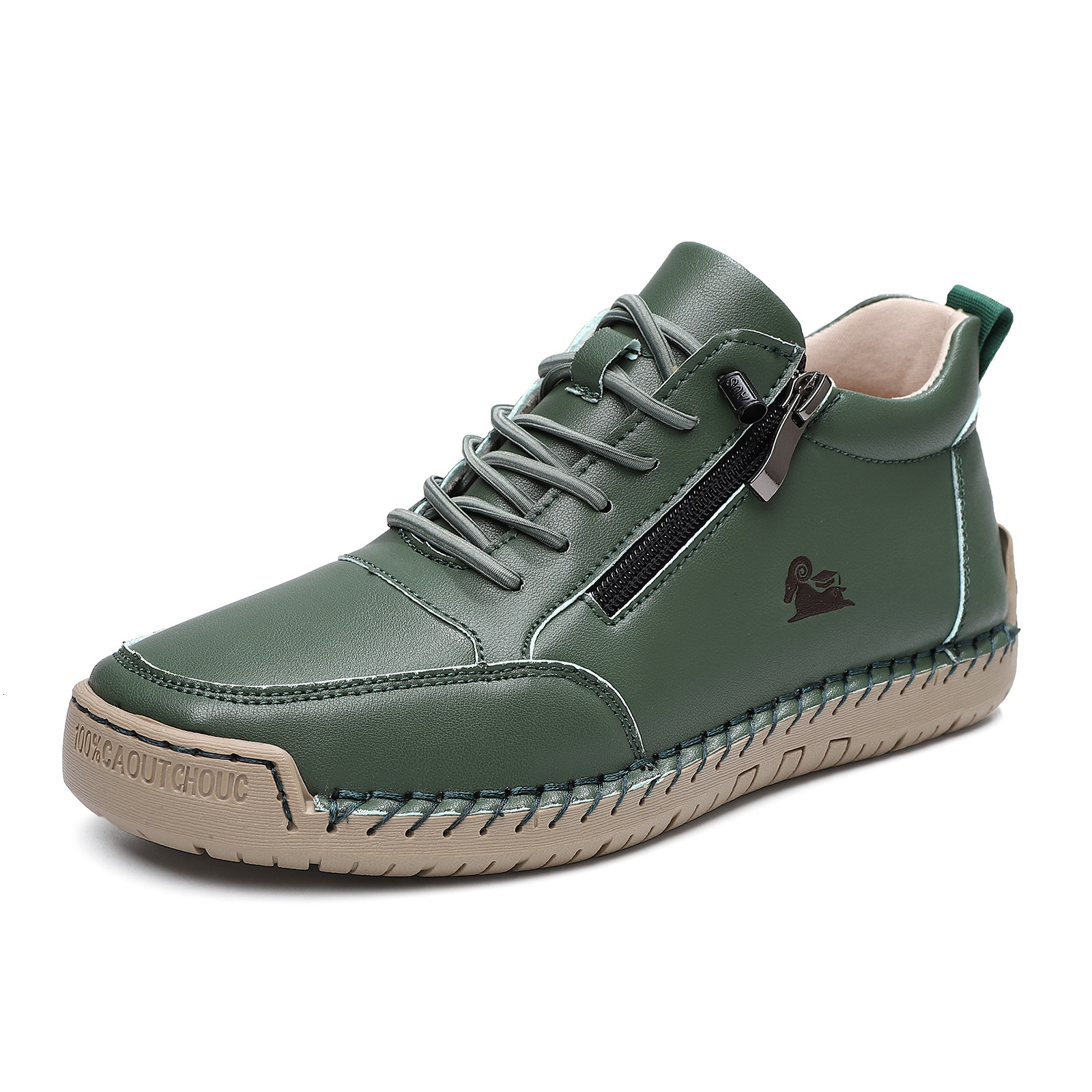 Hand-stitched Women's Soft Sole Autumn Winter Flat Casual Shoes