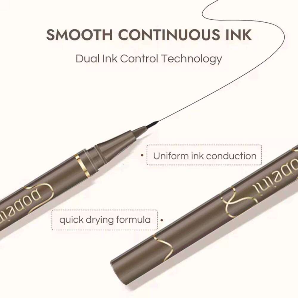 Slim is waterproof, sweat-proof, long-lasting and non-sdged. Newbie brown eyeliner liquid pen X250725 X250725
