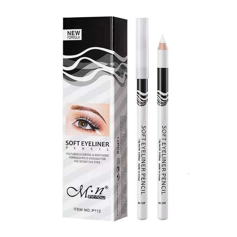 5pcs Menow Eyebrow Mark Pen For Microblading P Waterproof and Soft White Eyeliner Pencil Eye Silkworm Brighten X250725