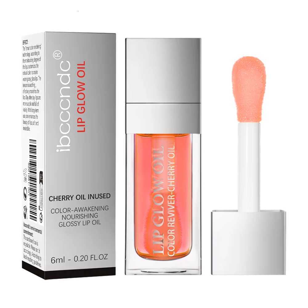 Crystal Jelly Moisturizing Lip Oil Plumping Lip Gloss Makeup Sexy Plump Lip Glow Oil Tinted Lip PlumperXJ250724