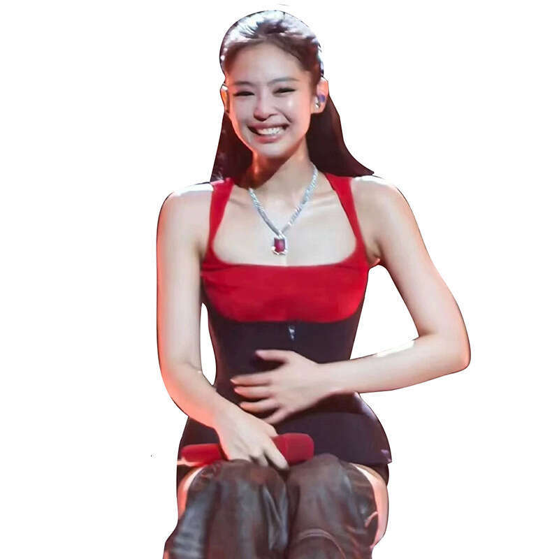 2025 Spring Summer New Women's Street Fashion Sexy Solid Color Camisole Tank Top 911