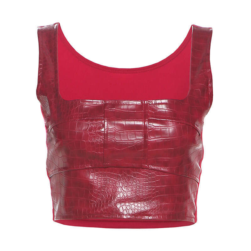 2025 Spring New Women's Solid Color Slim Fit Street Fashion Sleeveless Backless Tank Top b81