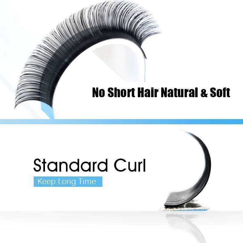 Eyelash Extension ic Volume 0.15 D Curl 8-15mm Mixed Tray Individual Lash Extensions Single Lashes
