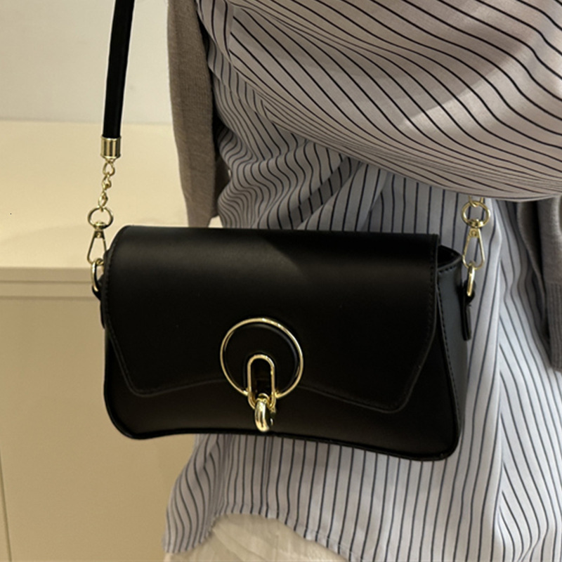 2025 Summer New Women's Shoulder Bag New Wide Shoulder Strap Small Square women's Bag Summer New Women's Crossbody Bag Summer New Simpl
