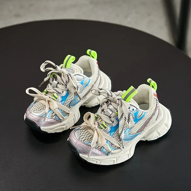 Kids Sneakers Spring Summer Autumn Boys Fashion Casual Sports Running Trainers Girls Breathable Soft Sole Baby Socks Shoes 250725