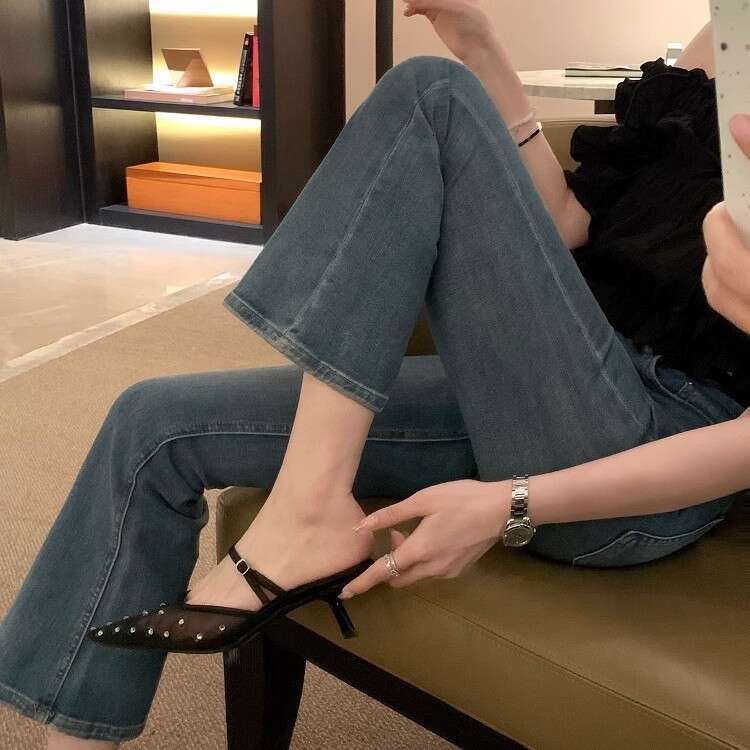 Designer New High Heel Sandals for Women, High-End Feel, Comfortable Summer Pointed Toe Single Shoes, Casual Breathable Women's Shoes