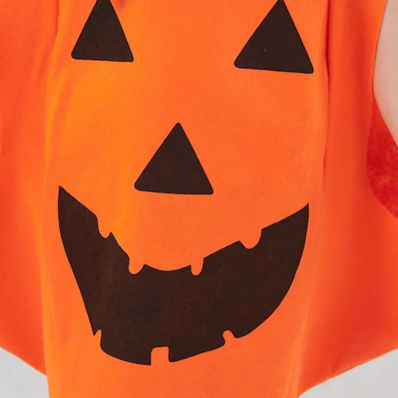 Halloween Costumes with Candy Bag Trick or treating Pumpkin Cosplay Suits For Adults Kids Holiday Par Clothes Z250725