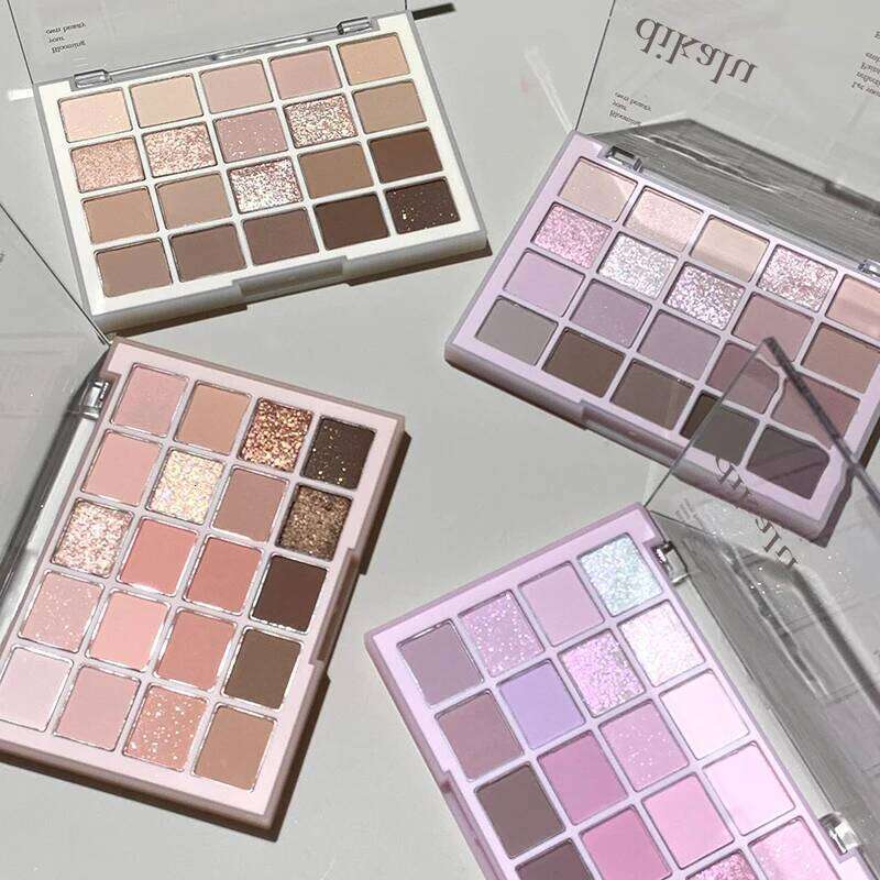 DIKALU 20-Color Korean Low Saturation Eyeshadow Tray Matte Waterproof Brown Pink Eye Shadow Palette Long-lasting Daily Makeup X250724