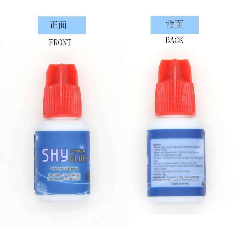 1pcs 5ml Korea Sky Glue RA01 for 0.5s Dry Time Eyelash Extensions S Adhesive Red Cap X250725