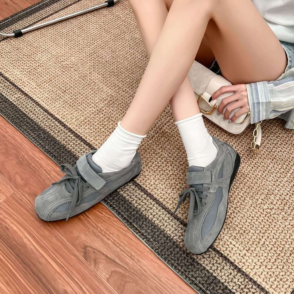 Designer Summer New German Training Women's Sports Forrest Gump 2025 French Thick-Soled Dad Shoes