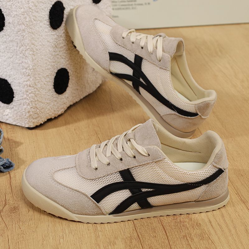 Breathable Mesh Flat German Training 2025 Women's Shoes Spring Summer New Korean Style Versatile Student Sports ddmythur