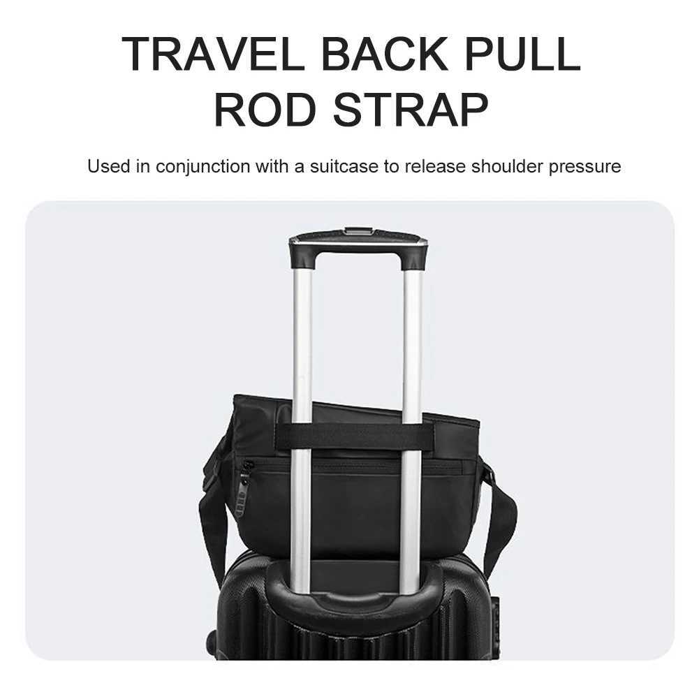 Multi-Purpose Anti-Theft Crossbody Bags for Men Fi Sling Ch Shoulder Bag Backpack for Travel Cycling Casual Daypack Work Y250724