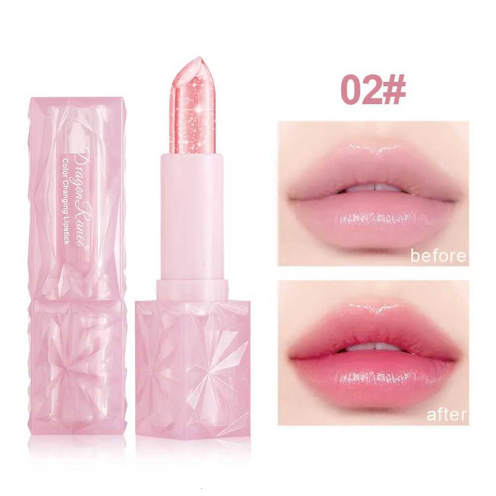 Crystal Jelly Lipstick Long Lasting Nutritious Lip Balm Lip Moisturizer Temperature Color Change Lip Stick Transparent Lip StainXJ250724