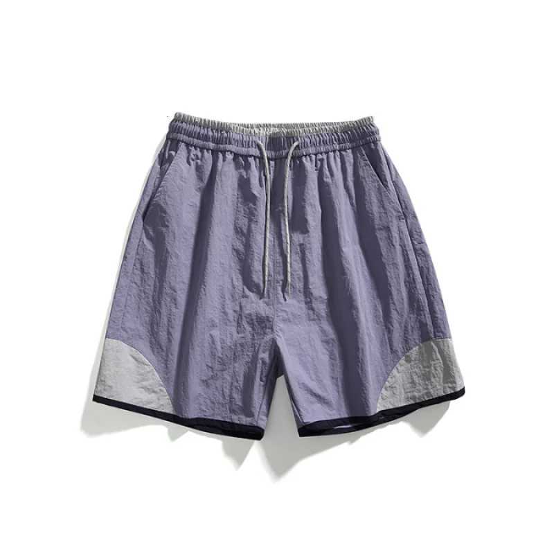 2025 new summer mens loose breathable fashionable outdoor sports waterproof quick-drying tennis shorts W250724
