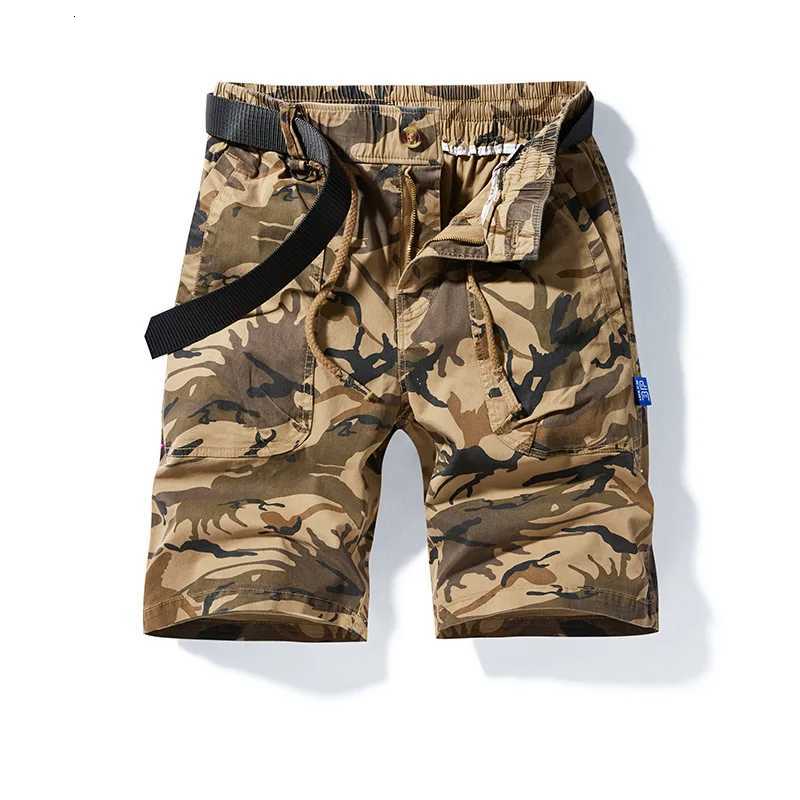 Outdoor Casual Camouflage Shorts Mens 2025 Summer Trend Loose Sports Workwear Five Quarter Pants W250724