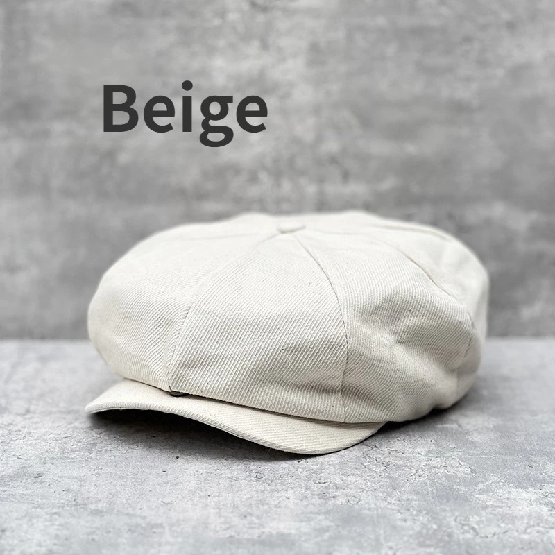 Cotton Big Size Summer sboy Cap Men Twill 8 Panel Hat Baker Caps Retro Gatsby Hats Casual Cap Apple Beret for Male 250723