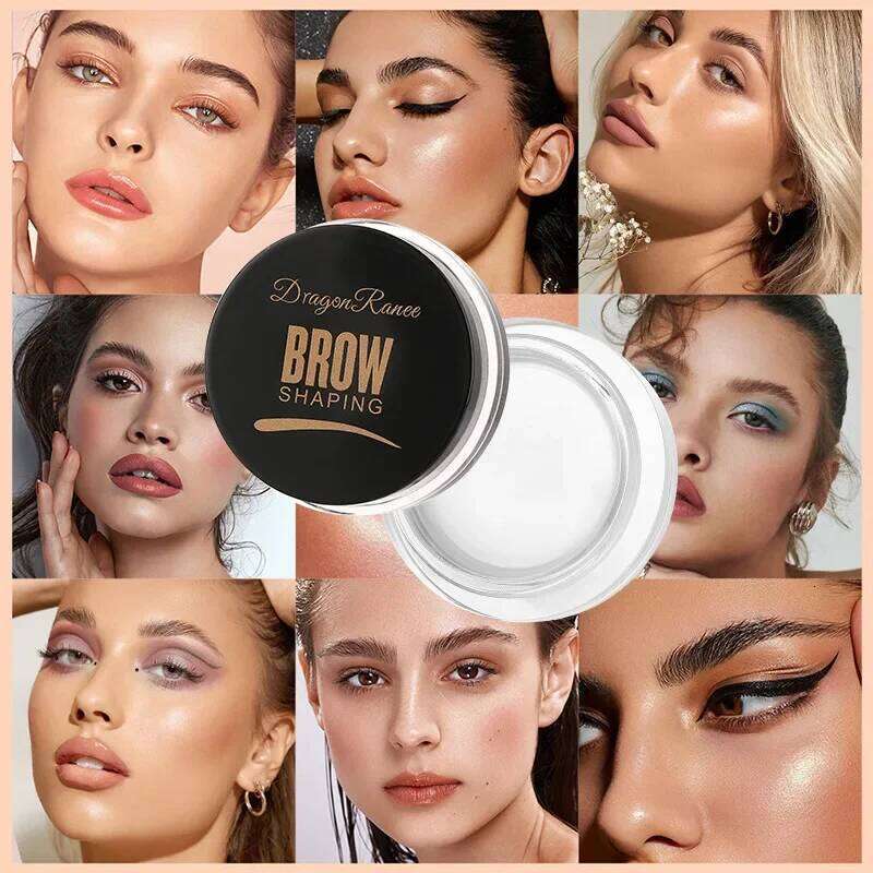 3D Wild Eyebrow Gel Wax Brow Styling Soap Waterproof Long Lasting Tint Eyebrows Enhancers Brows Black Brown Cream Cosmetic Tools X250