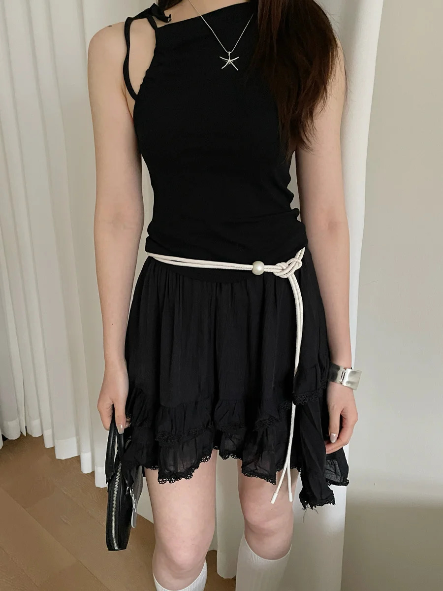 High-End Feeling Thin Waist Rope For Women Summer Waist-Cinching With Skirts Slimming And Versatile Belt With Personality 250722